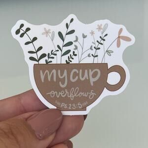 5/$10 Waterproof Vinyl Sticker